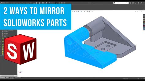 solidworks 2019 mirror sheet metal part|solidworks make mirrored part independent.